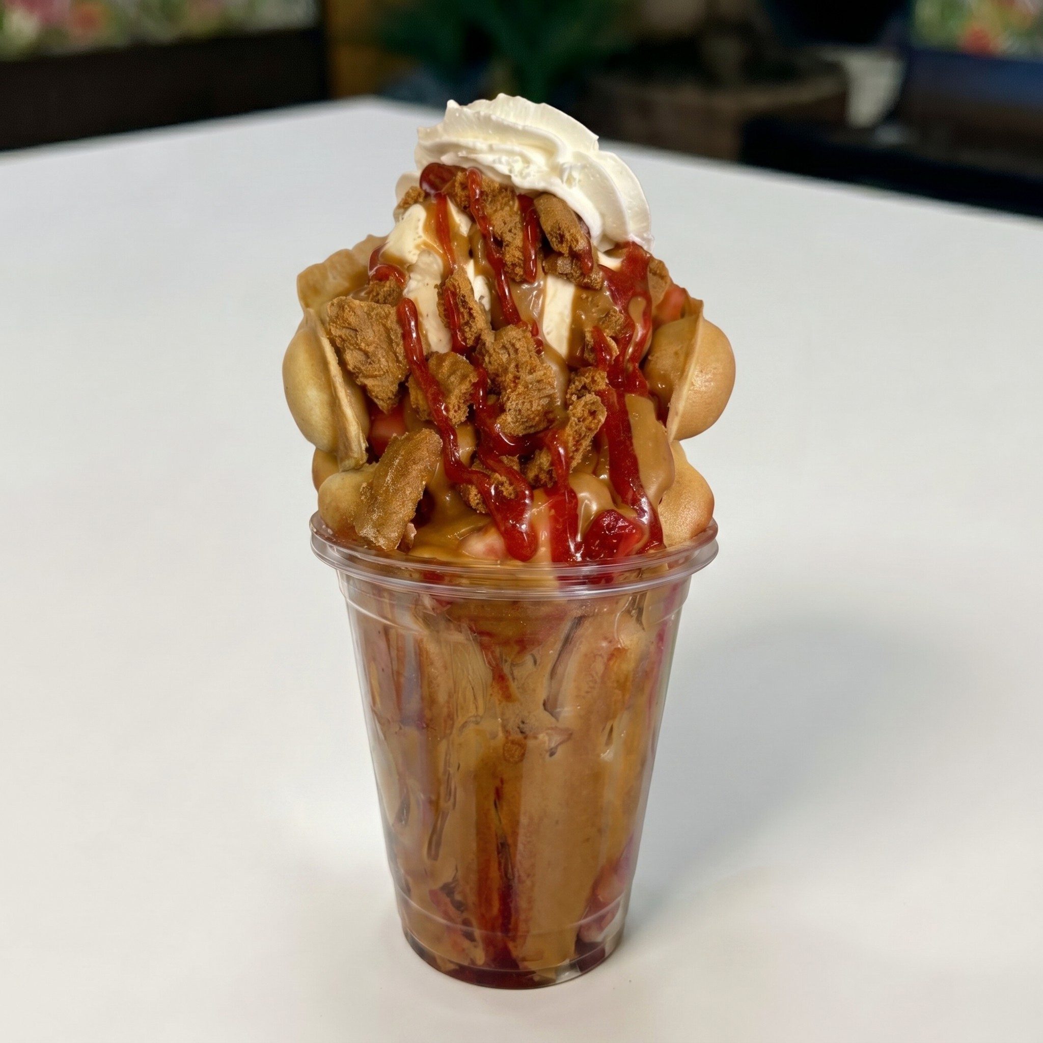 Da Flo Ridian - Strawberry Shortcake Ice Cream Waffle.