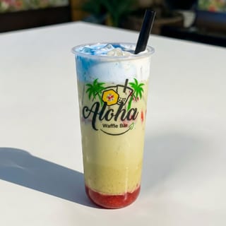 Strawberry Matcha Latte