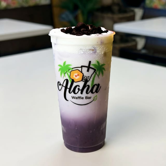 Ube & Oreo Latte.