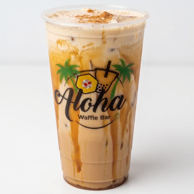 Aloha Waffle Latte.