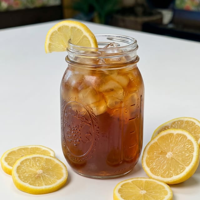 Sweet Earl Grey Iced Tea.