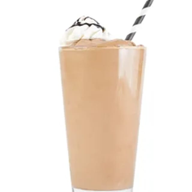 Handcrafted Milkshake with Whipped Cream.