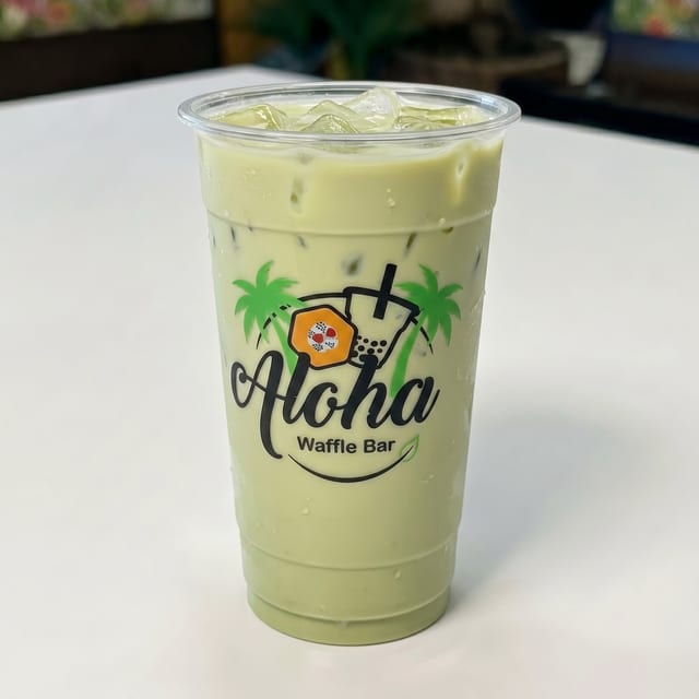 Matcha Green Milk Tea.