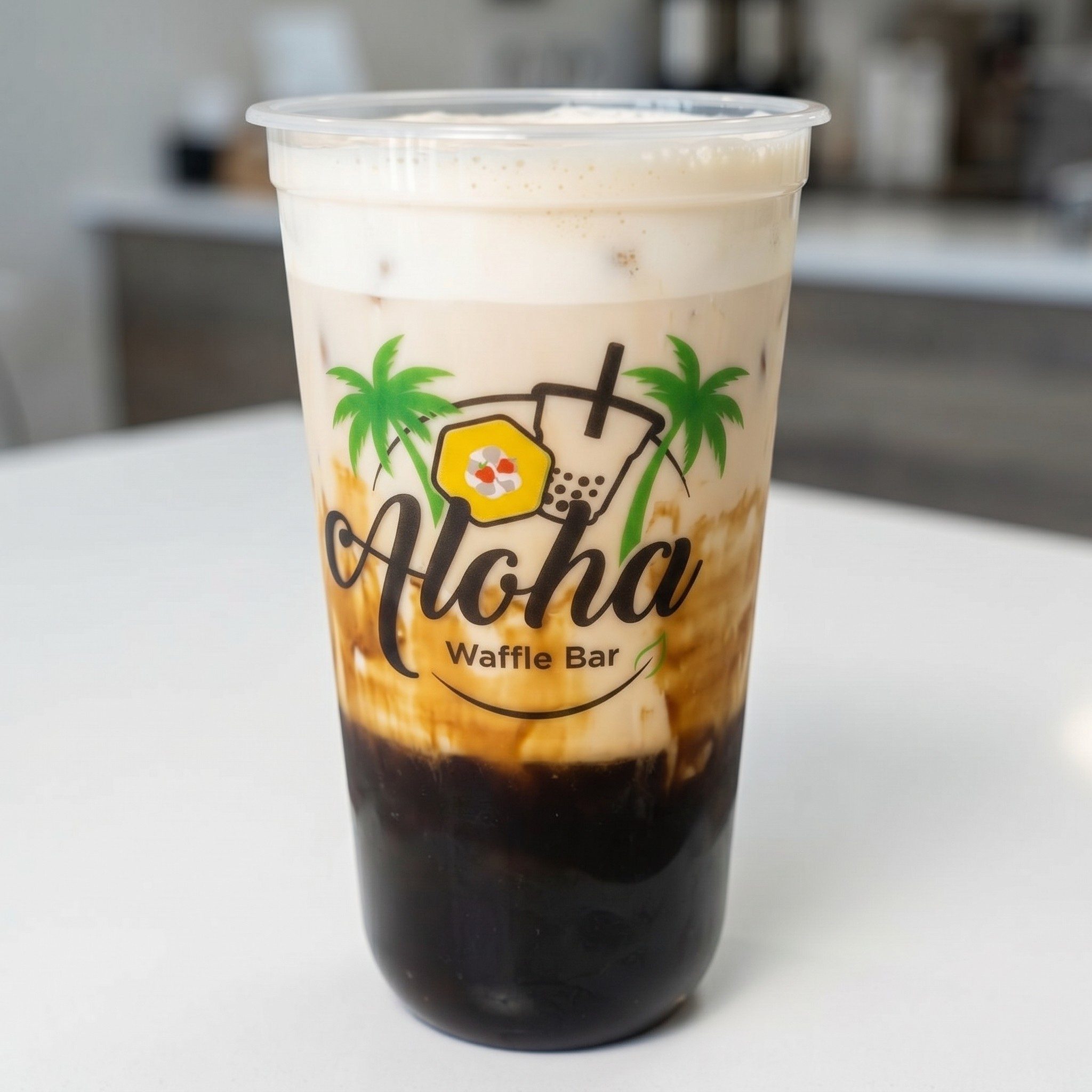 Lavender Kona Latte.