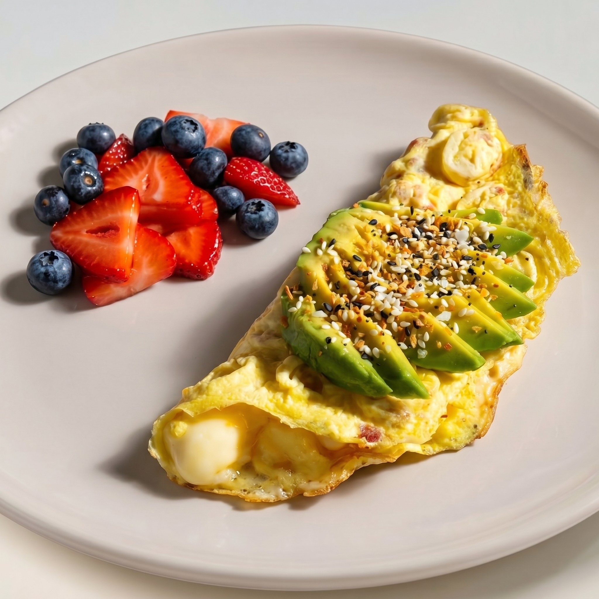 Bubble Egg Omelet.